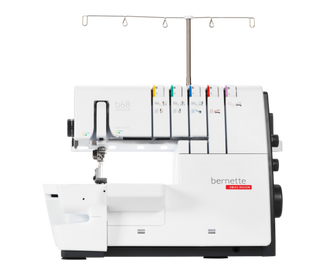 bernette by BERNINA Airlock b68 Pro Series Automatic Air Threading 5 thread Overlocker and Coverstitch combination machine