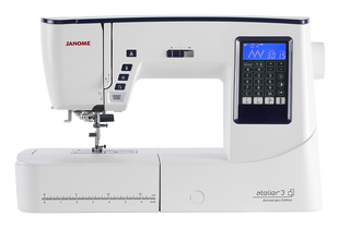 Janome Atelier 3 AE Sewing Machine 10 year Anniversary Edition