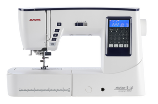 Janome Atelier 5 AE Sewing Machine 10 year Anniversary Edition