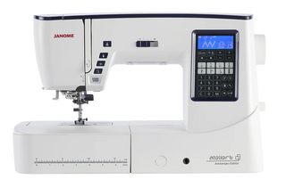 Janome Atelier 6 AE Sewing Machine 10 year Anniversary Edition