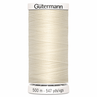 Gutermann Sew-All Thread 500m - Porcelain (#802)