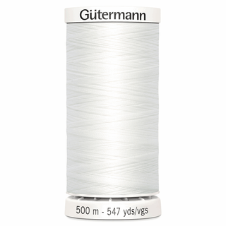 Gutermann Sew-All Thread 500m - White