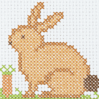 Anchor My 1st Counted Cross Stitch Kit - Rabbit