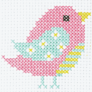 Anchor My 1st Counted Cross Stitch Kit - Bird