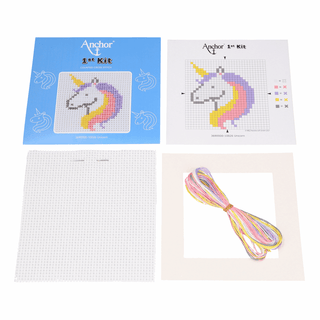 Anchor My 1st Counted Cross Stitch Kit - Unicorn