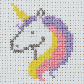 Anchor My 1st Counted Cross Stitch Kit - Unicorn