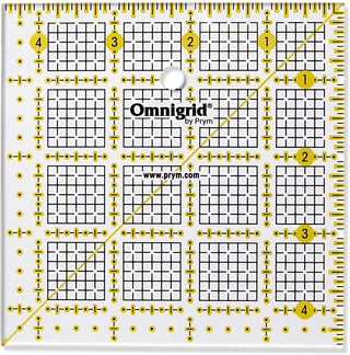 Prym Omnigrid Universal Ruler - 4.5 x 4.5 inch