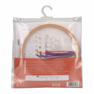 Anchor Embroidery Hoop Kit - Happy Place