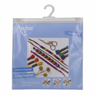 Anchor Friendship Bracelet Kit - Rainbow