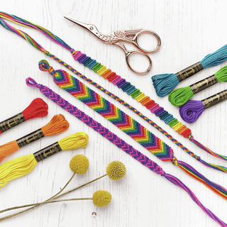 Anchor Friendship Bracelet Kit - Rainbow