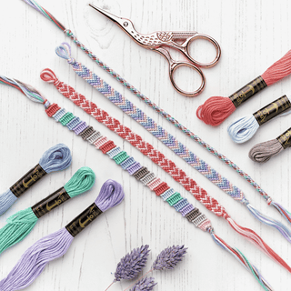 Anchor Friendship Bracelet Kit - Pastel