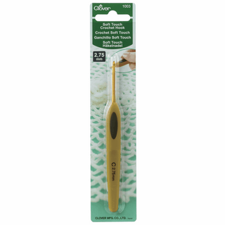 Clover Soft Touch Crochet Hook - 13cm x 2.75mm