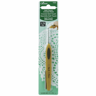 Clover Soft Touch Crochet Hook - 12.5cm x 1.75mm