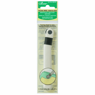 Clover Tracing Wheel with Serrated Edge