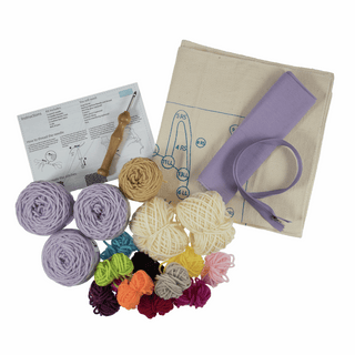 Trimits Punch Needle Cushion Kit - Festival Llama