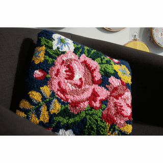 Trimits Punch Needle Cushion Kit - Bloom