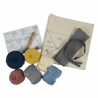 Trimits Punch Needle Cushion Kit - Geo