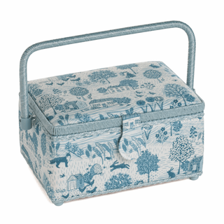 Grove Scenic Sewing Box - Medium