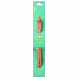 PONY Bamboo Crochet Hook - 15cm x 10mm