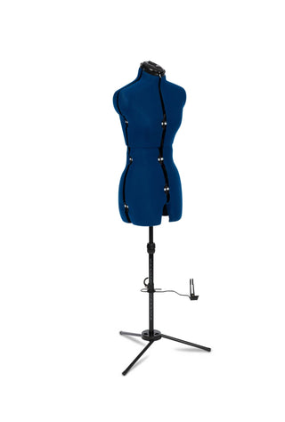 Adjustoform * made in the UK * Sew Deluxe Dress Form (Sapphire Blue) available in 4 sizes with 12 adjusters