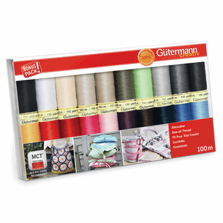 Gutermann Thread Set Sew-All 100m Pack of 20