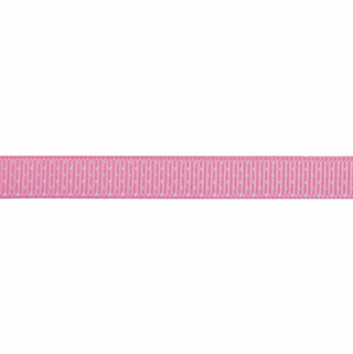 Bowtique Spotty Pink Grosgrain Ribbon - 5m x 10mm Roll