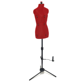 Adjustoform Supa-Fit Classic Dress Form (Cherry Red available in 4 sizes with 12 adjusters * made in the UK *